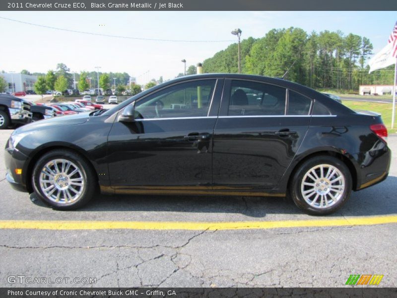 Black Granite Metallic / Jet Black 2011 Chevrolet Cruze ECO