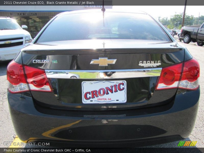 Black Granite Metallic / Jet Black 2011 Chevrolet Cruze ECO