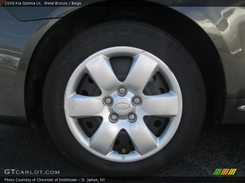 Metal Bronze / Beige 2009 Kia Optima LX