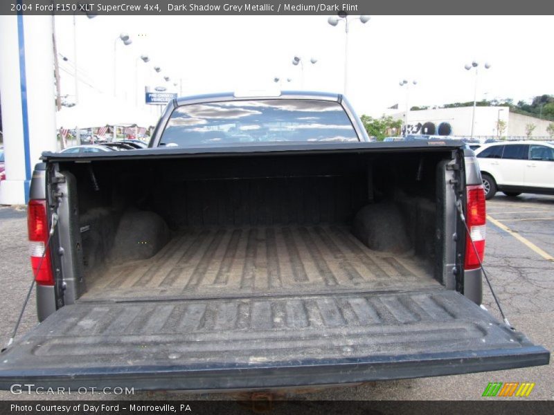 Dark Shadow Grey Metallic / Medium/Dark Flint 2004 Ford F150 XLT SuperCrew 4x4