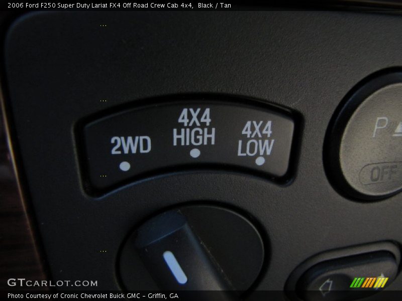 Black / Tan 2006 Ford F250 Super Duty Lariat FX4 Off Road Crew Cab 4x4