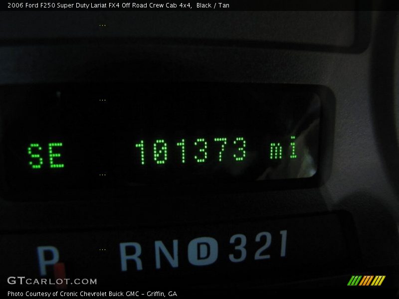Black / Tan 2006 Ford F250 Super Duty Lariat FX4 Off Road Crew Cab 4x4