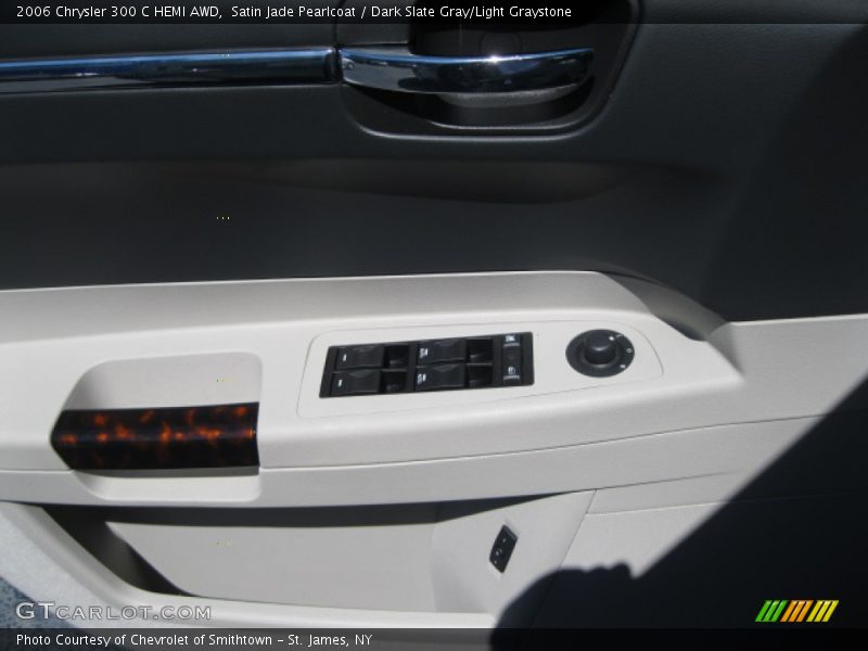 Satin Jade Pearlcoat / Dark Slate Gray/Light Graystone 2006 Chrysler 300 C HEMI AWD