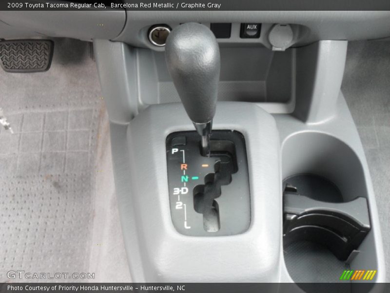 Barcelona Red Metallic / Graphite Gray 2009 Toyota Tacoma Regular Cab