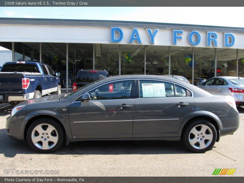 Techno Gray / Gray 2008 Saturn Aura XE 3.5