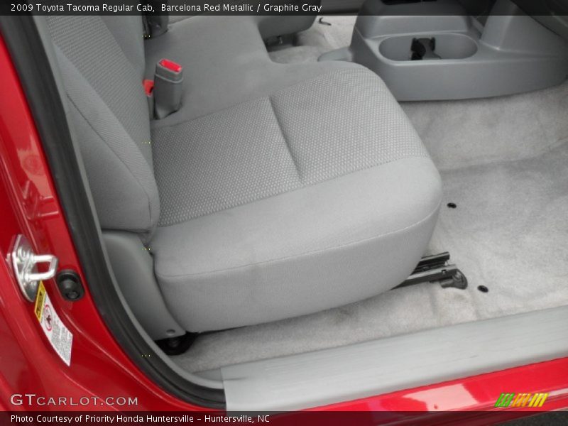 Barcelona Red Metallic / Graphite Gray 2009 Toyota Tacoma Regular Cab