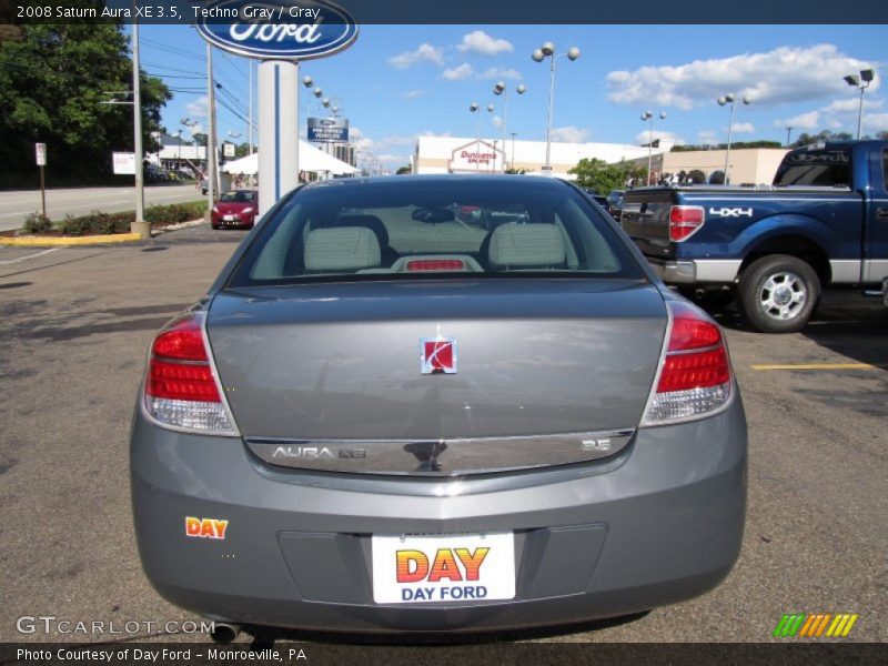Techno Gray / Gray 2008 Saturn Aura XE 3.5