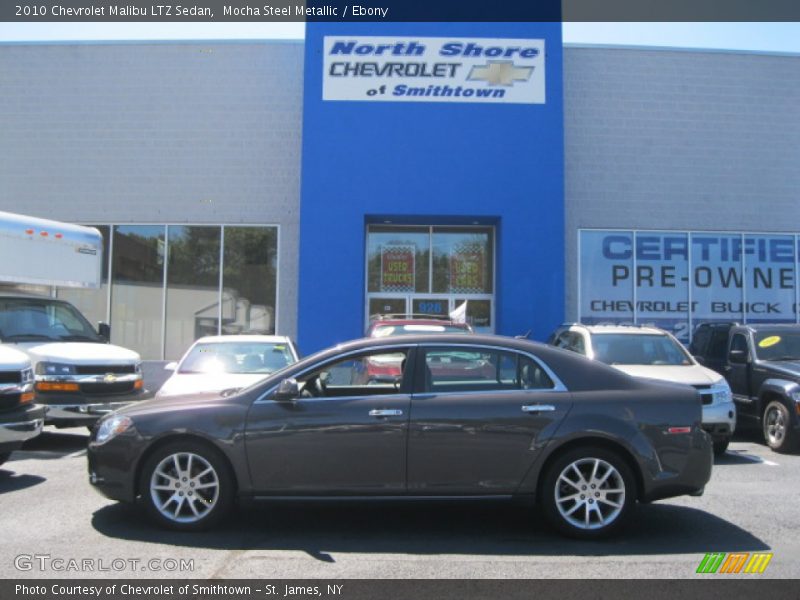Mocha Steel Metallic / Ebony 2010 Chevrolet Malibu LTZ Sedan