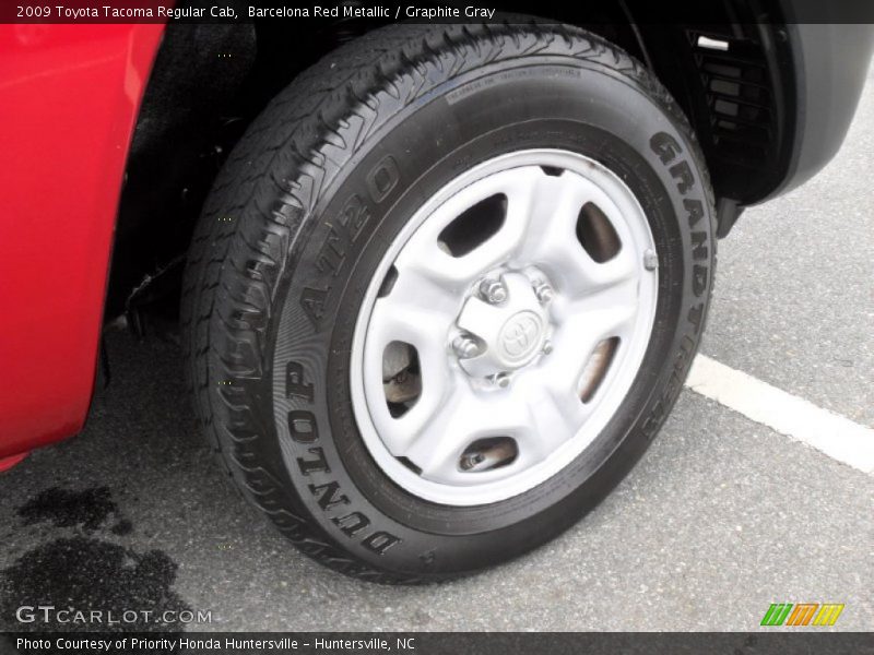 Barcelona Red Metallic / Graphite Gray 2009 Toyota Tacoma Regular Cab