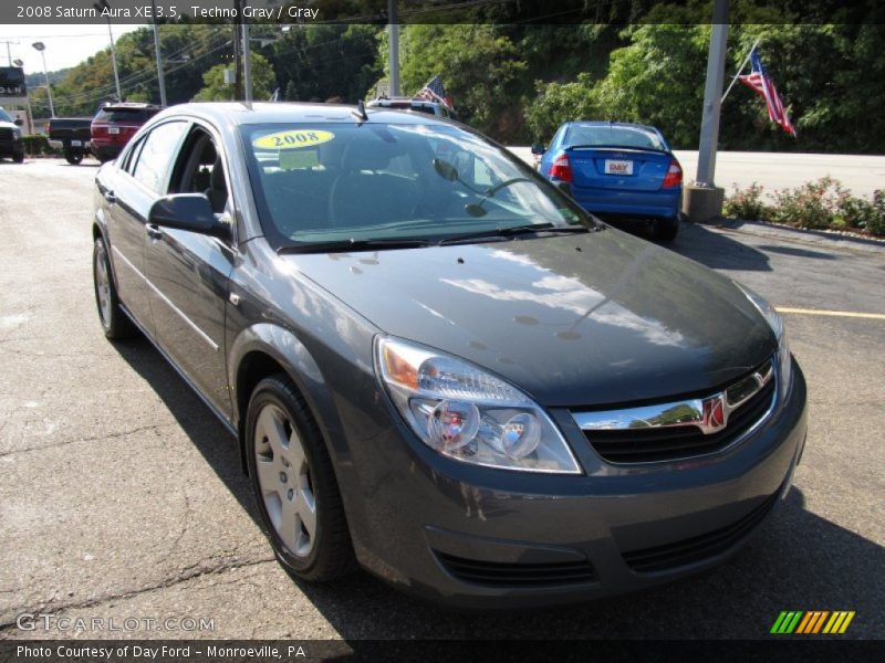 Techno Gray / Gray 2008 Saturn Aura XE 3.5