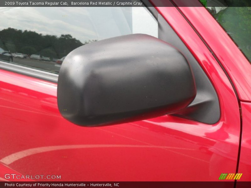 Barcelona Red Metallic / Graphite Gray 2009 Toyota Tacoma Regular Cab