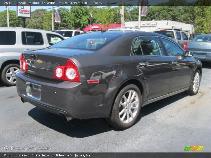 Mocha Steel Metallic / Ebony 2010 Chevrolet Malibu LTZ Sedan