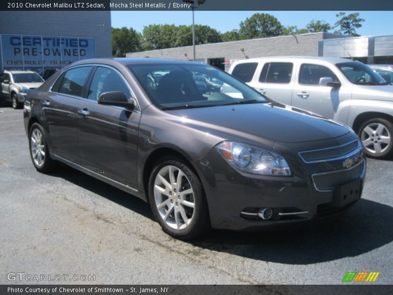 Mocha Steel Metallic / Ebony 2010 Chevrolet Malibu LTZ Sedan