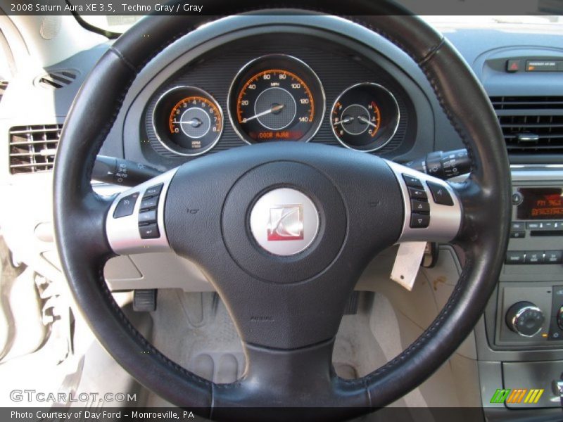 Techno Gray / Gray 2008 Saturn Aura XE 3.5