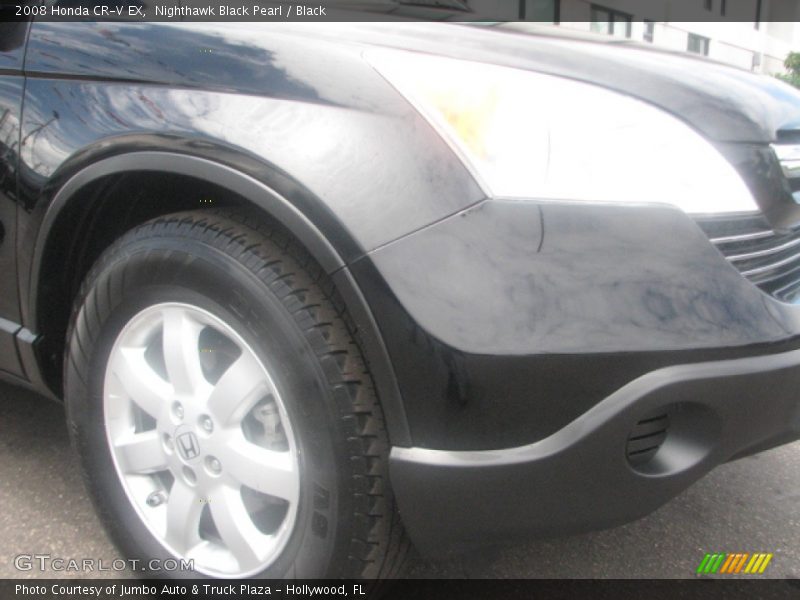 Nighthawk Black Pearl / Black 2008 Honda CR-V EX