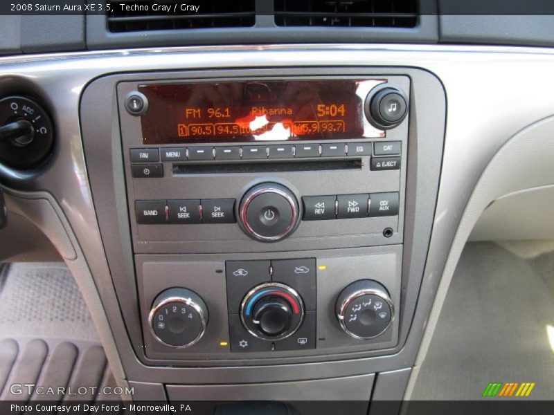 Techno Gray / Gray 2008 Saturn Aura XE 3.5