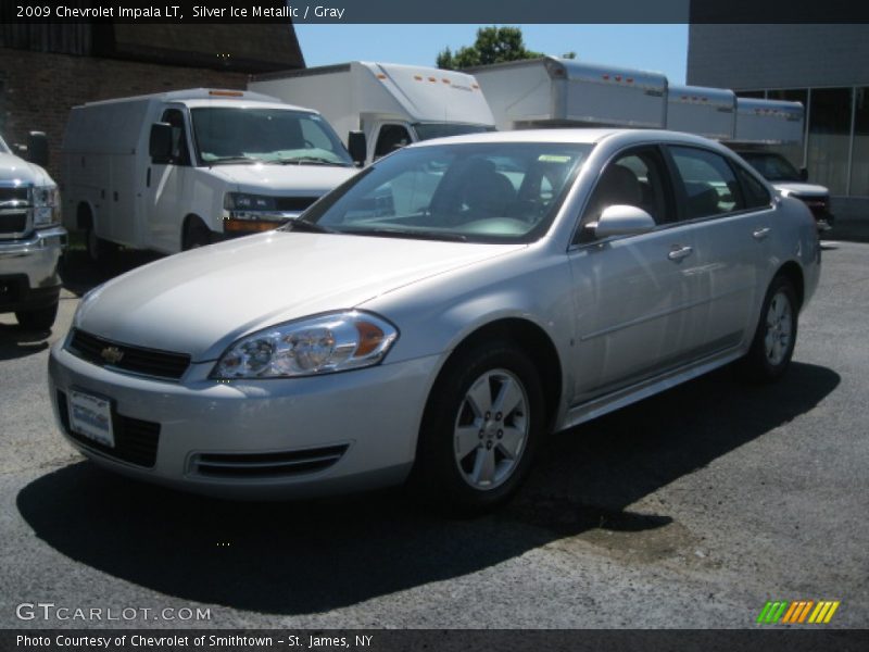 Silver Ice Metallic / Gray 2009 Chevrolet Impala LT