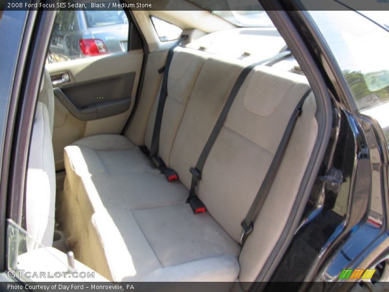 Black / Medium Stone 2008 Ford Focus SES Sedan