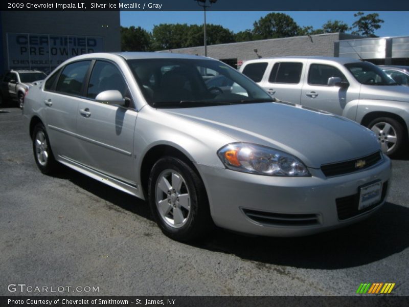 Silver Ice Metallic / Gray 2009 Chevrolet Impala LT