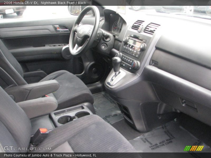 Nighthawk Black Pearl / Black 2008 Honda CR-V EX