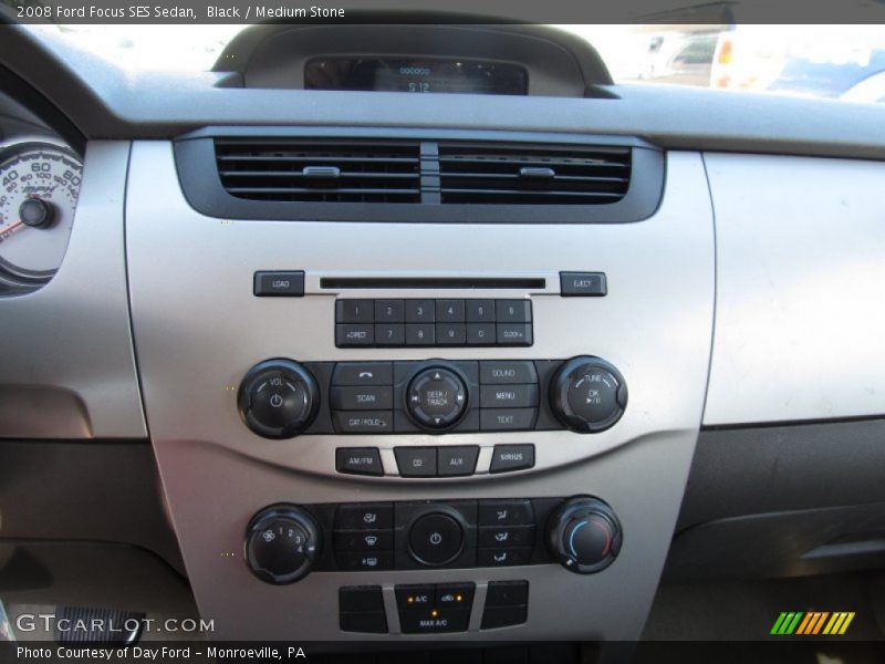 Black / Medium Stone 2008 Ford Focus SES Sedan