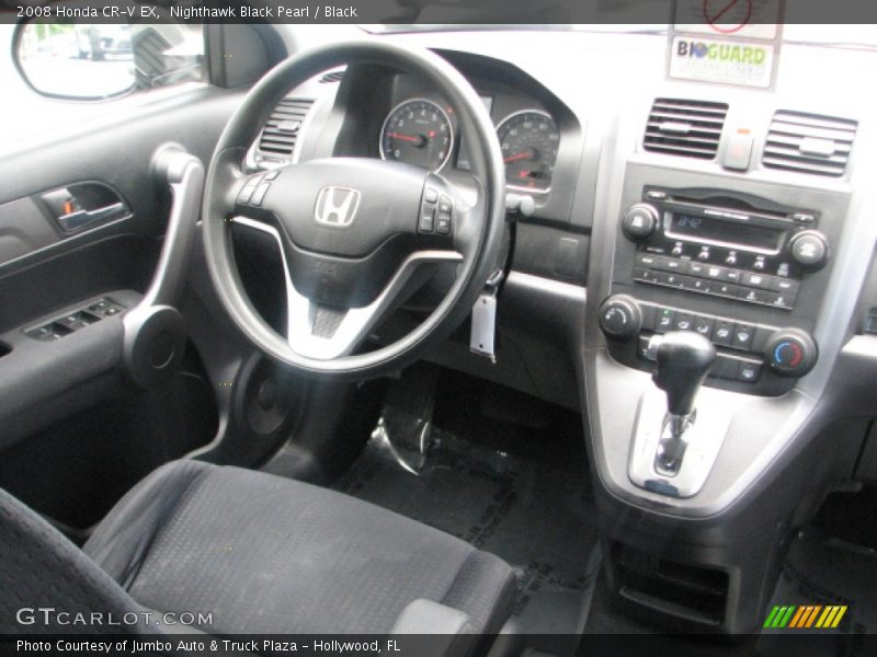 Nighthawk Black Pearl / Black 2008 Honda CR-V EX