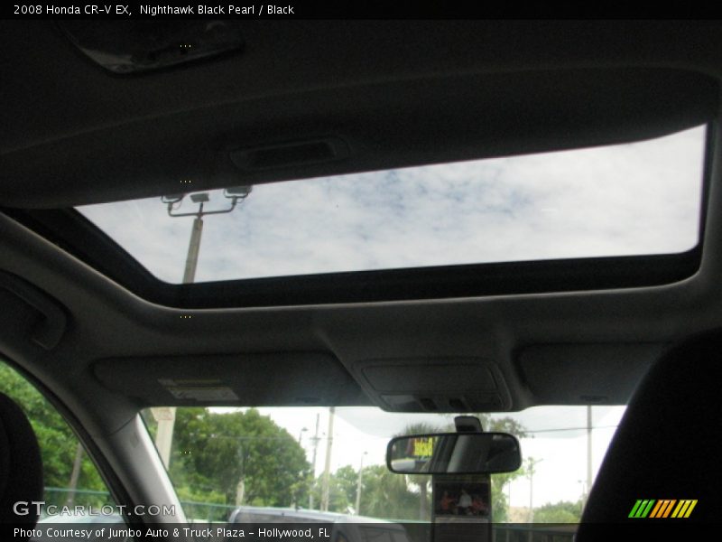 Nighthawk Black Pearl / Black 2008 Honda CR-V EX
