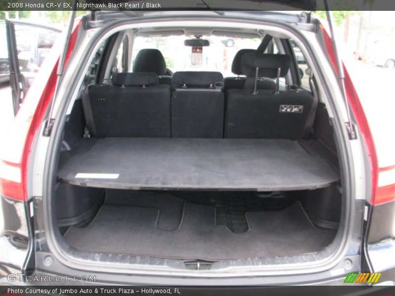 Nighthawk Black Pearl / Black 2008 Honda CR-V EX