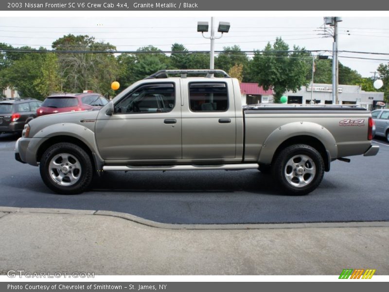  2003 Frontier SC V6 Crew Cab 4x4 Granite Metallic