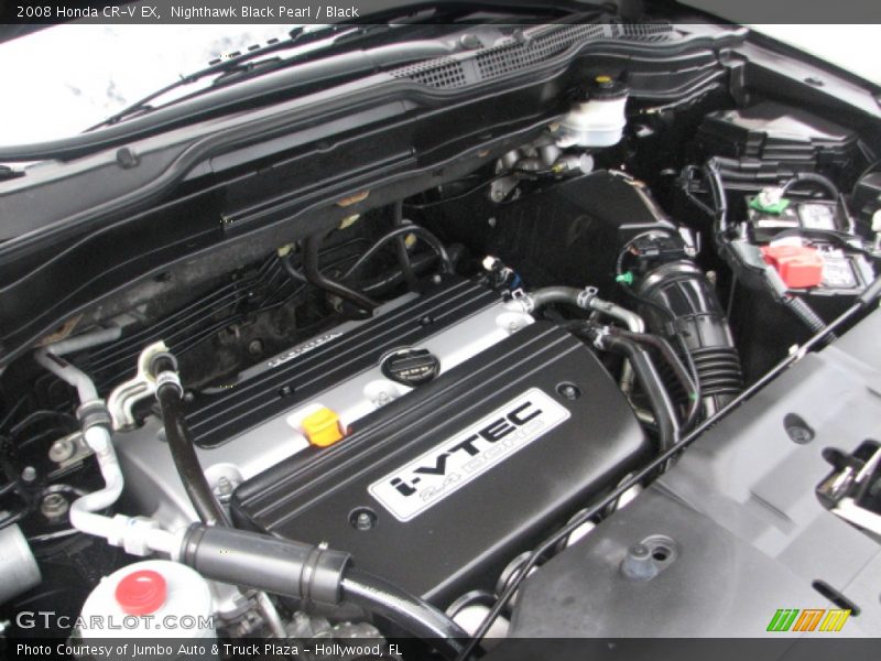 Nighthawk Black Pearl / Black 2008 Honda CR-V EX