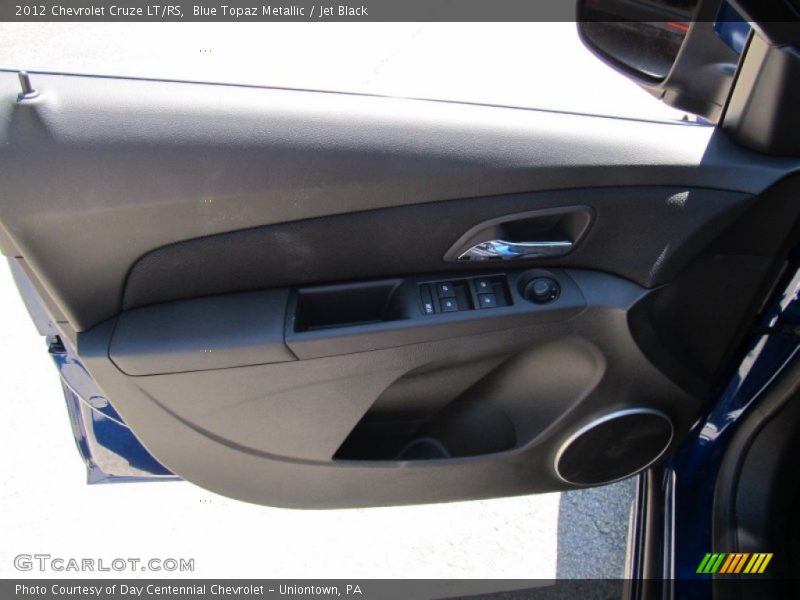 Blue Topaz Metallic / Jet Black 2012 Chevrolet Cruze LT/RS