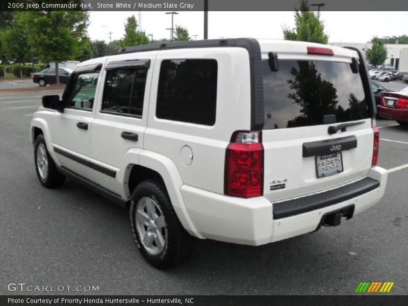 Stone White / Medium Slate Gray 2006 Jeep Commander 4x4