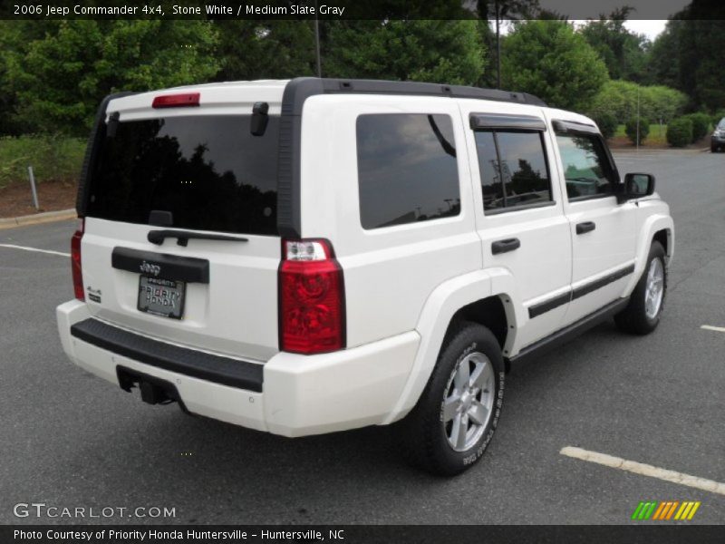 Stone White / Medium Slate Gray 2006 Jeep Commander 4x4