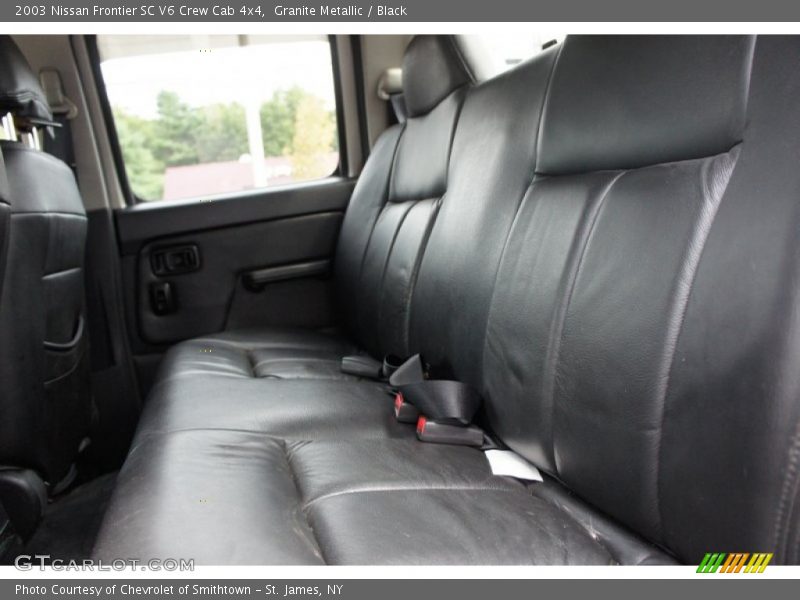  2003 Frontier SC V6 Crew Cab 4x4 Black Interior