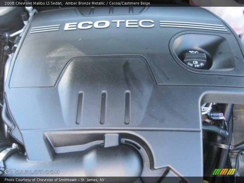 Amber Bronze Metallic / Cocoa/Cashmere Beige 2008 Chevrolet Malibu LS Sedan