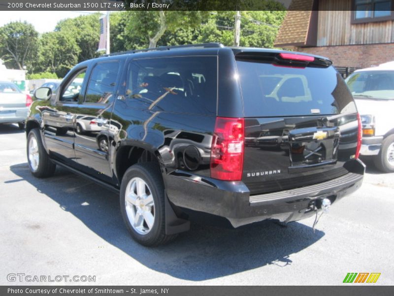 Black / Ebony 2008 Chevrolet Suburban 1500 LTZ 4x4