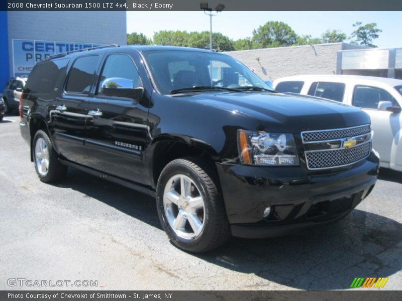 Black / Ebony 2008 Chevrolet Suburban 1500 LTZ 4x4