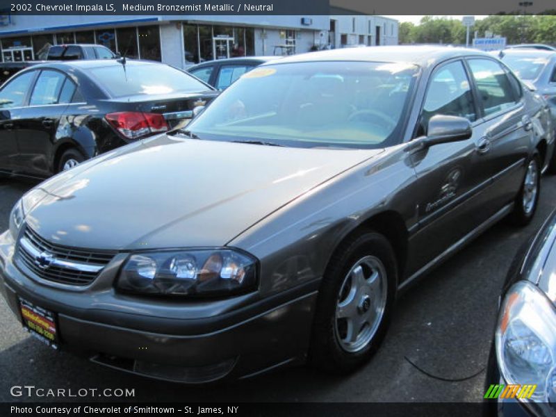 Medium Bronzemist Metallic / Neutral 2002 Chevrolet Impala LS