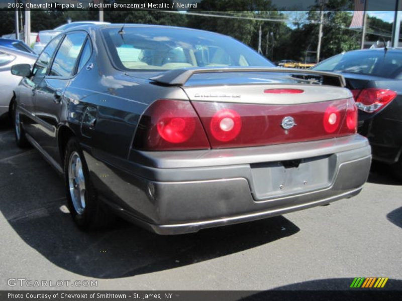 Medium Bronzemist Metallic / Neutral 2002 Chevrolet Impala LS