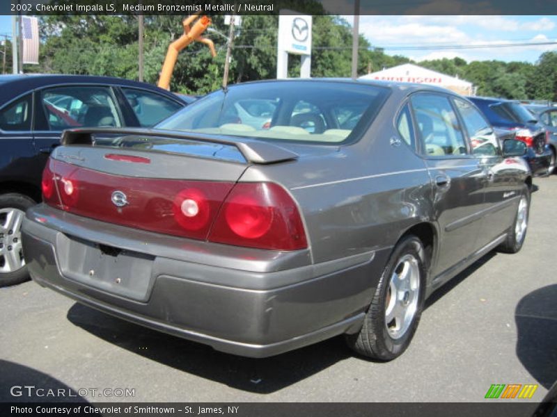 Medium Bronzemist Metallic / Neutral 2002 Chevrolet Impala LS