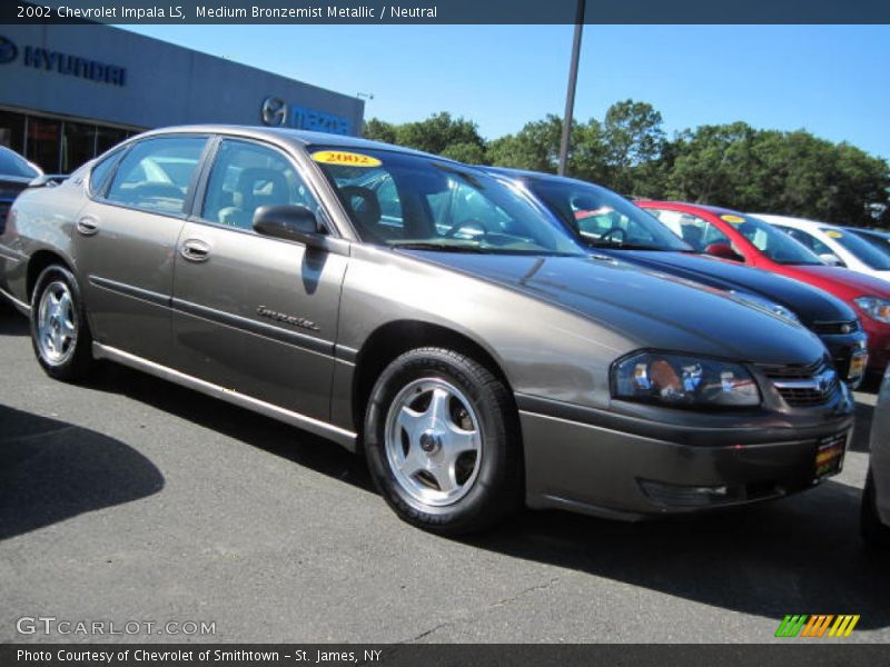 Medium Bronzemist Metallic / Neutral 2002 Chevrolet Impala LS
