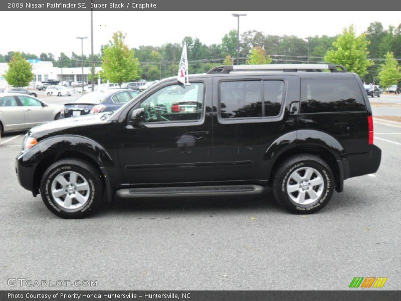 Super Black / Graphite 2009 Nissan Pathfinder SE