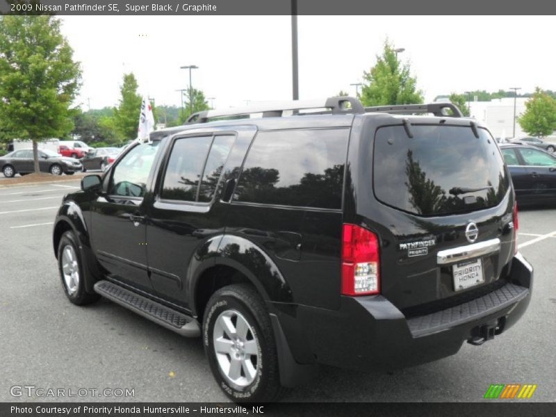 Super Black / Graphite 2009 Nissan Pathfinder SE