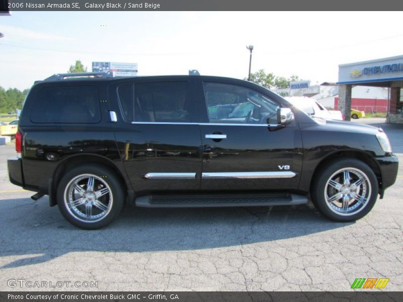 Galaxy Black / Sand Beige 2006 Nissan Armada SE