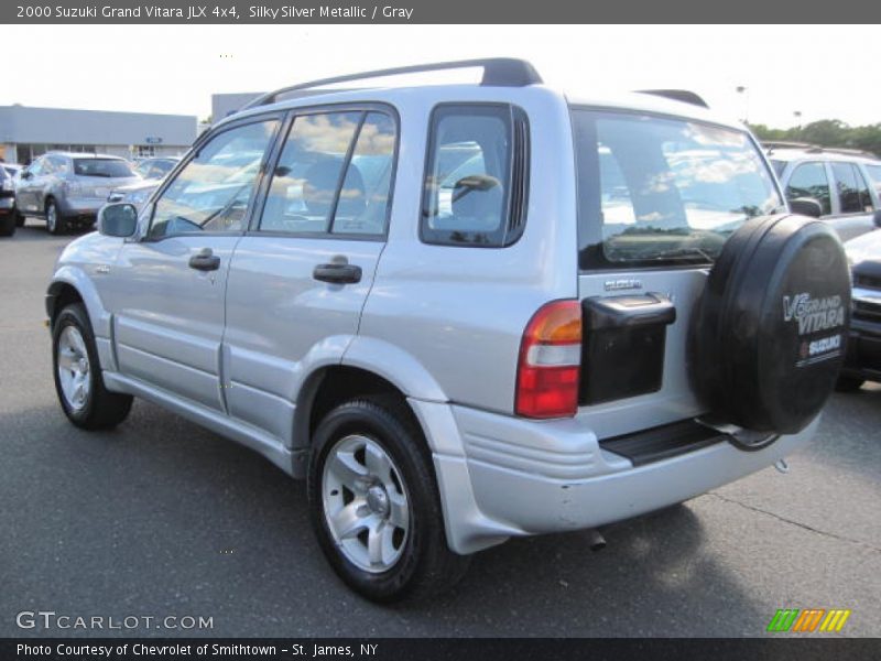Silky Silver Metallic / Gray 2000 Suzuki Grand Vitara JLX 4x4