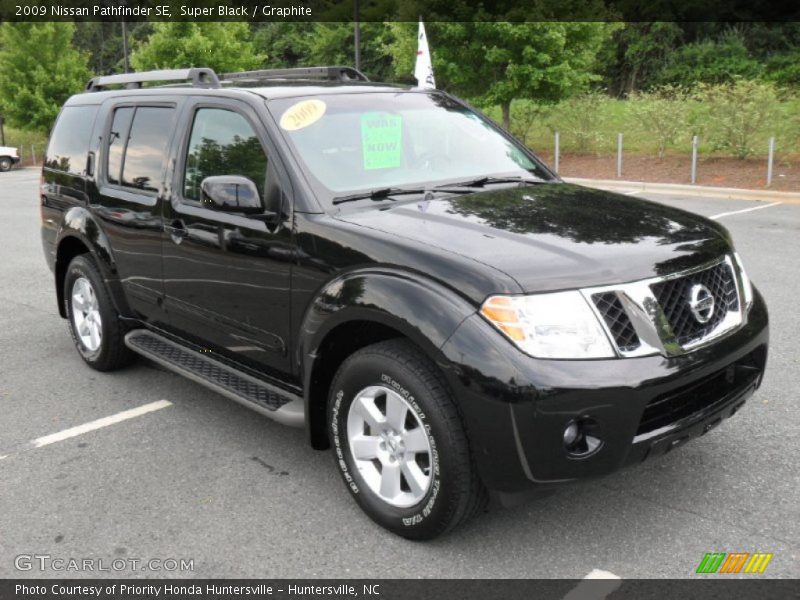 Super Black / Graphite 2009 Nissan Pathfinder SE