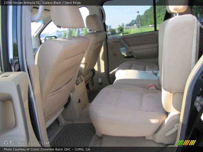 Galaxy Black / Sand Beige 2006 Nissan Armada SE
