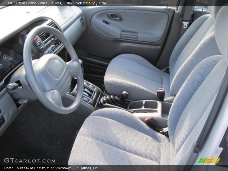  2000 Grand Vitara JLX 4x4 Gray Interior