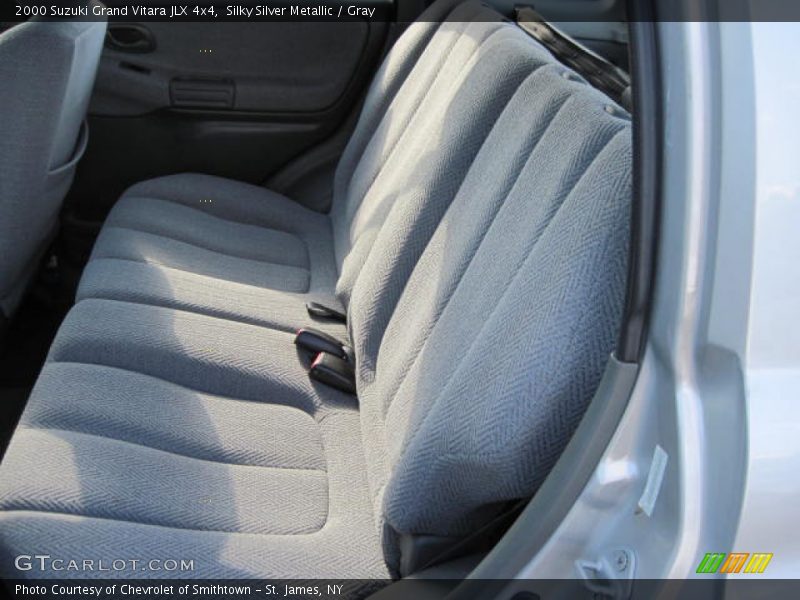 Silky Silver Metallic / Gray 2000 Suzuki Grand Vitara JLX 4x4