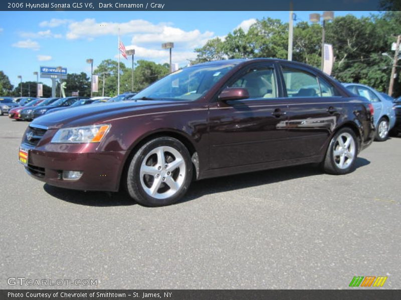 Dark Cinnamon / Gray 2006 Hyundai Sonata GLS V6